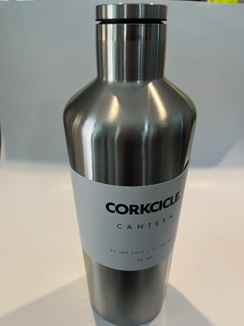 Corkcicle Stainless Steel Canteen - Silver 60 Oz.